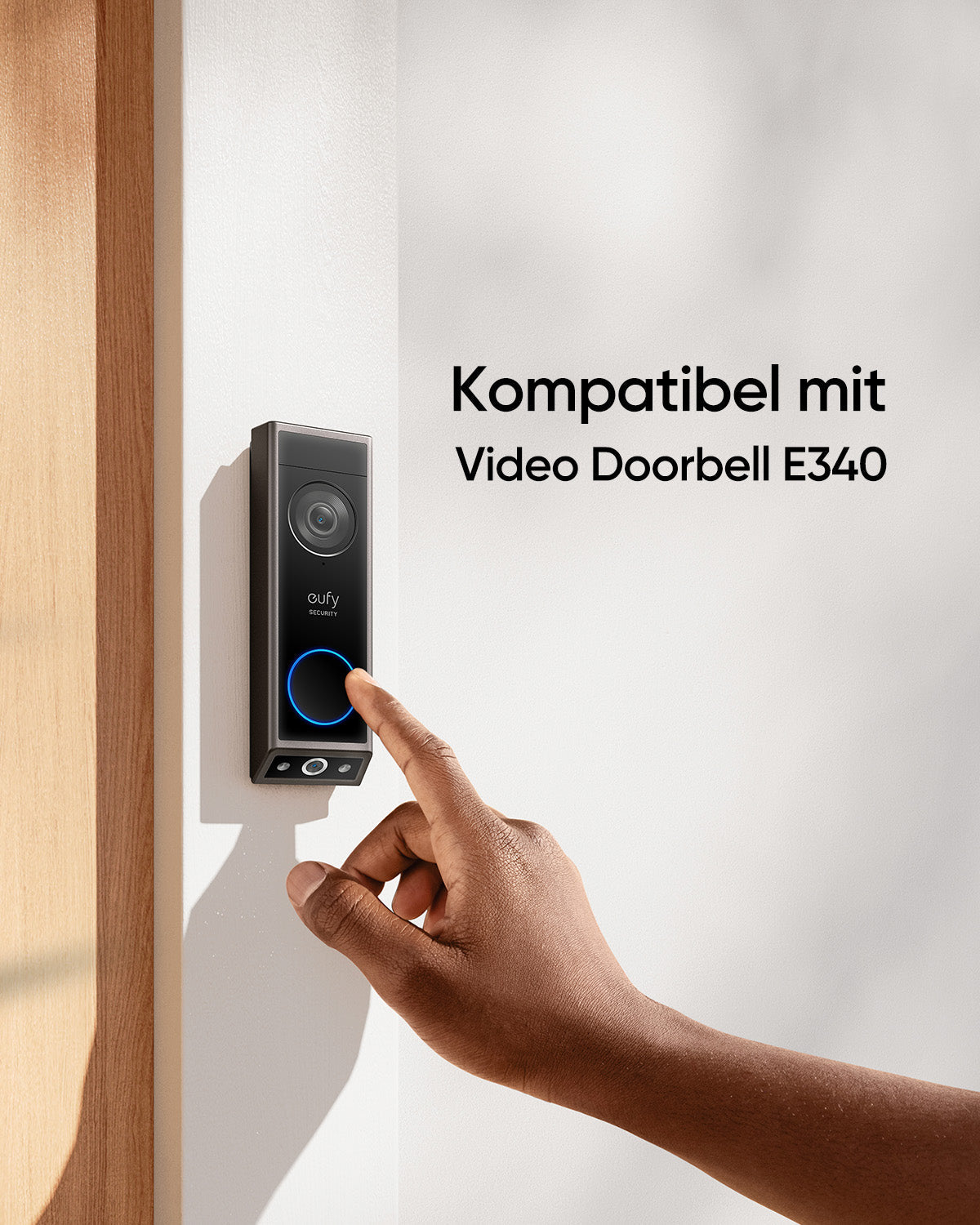 Anker eufy Zusatzklingel (Add‑on Chime) für Türklingel mit Kamera E340 und zukünftige Modelle