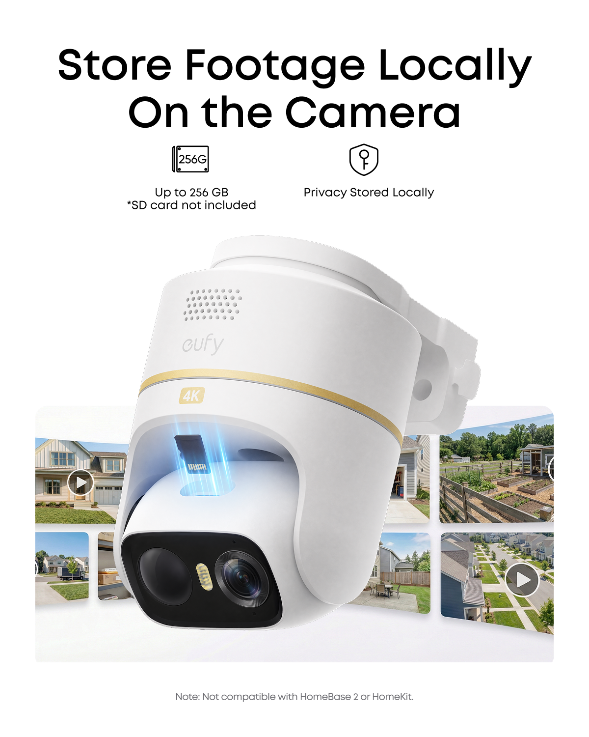 eufy Security eufyCam C37 4K Edition kabellose Solar-Outdoor-Kamera