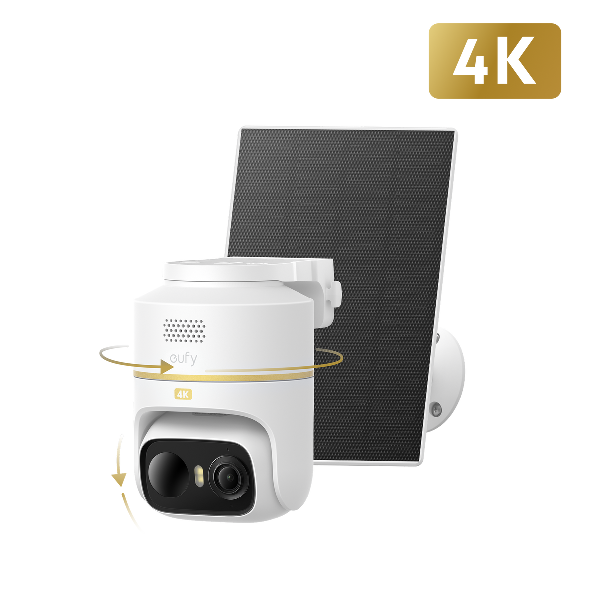 eufy Security eufyCam C37 4K Edition kabellose Solar-Outdoor-Kamera