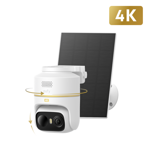 eufy Security eufyCam C37 4K Edition kabellose Solar-Outdoor-Kamera