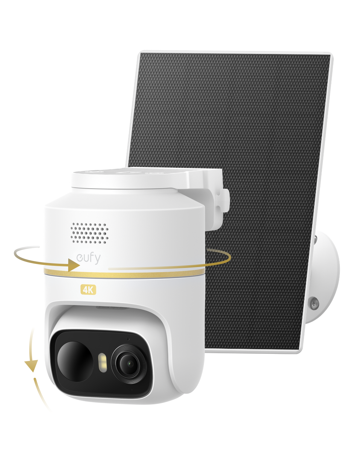 eufy Security eufyCam C37 4K Edition kabellose Solar-Outdoor-Kamera