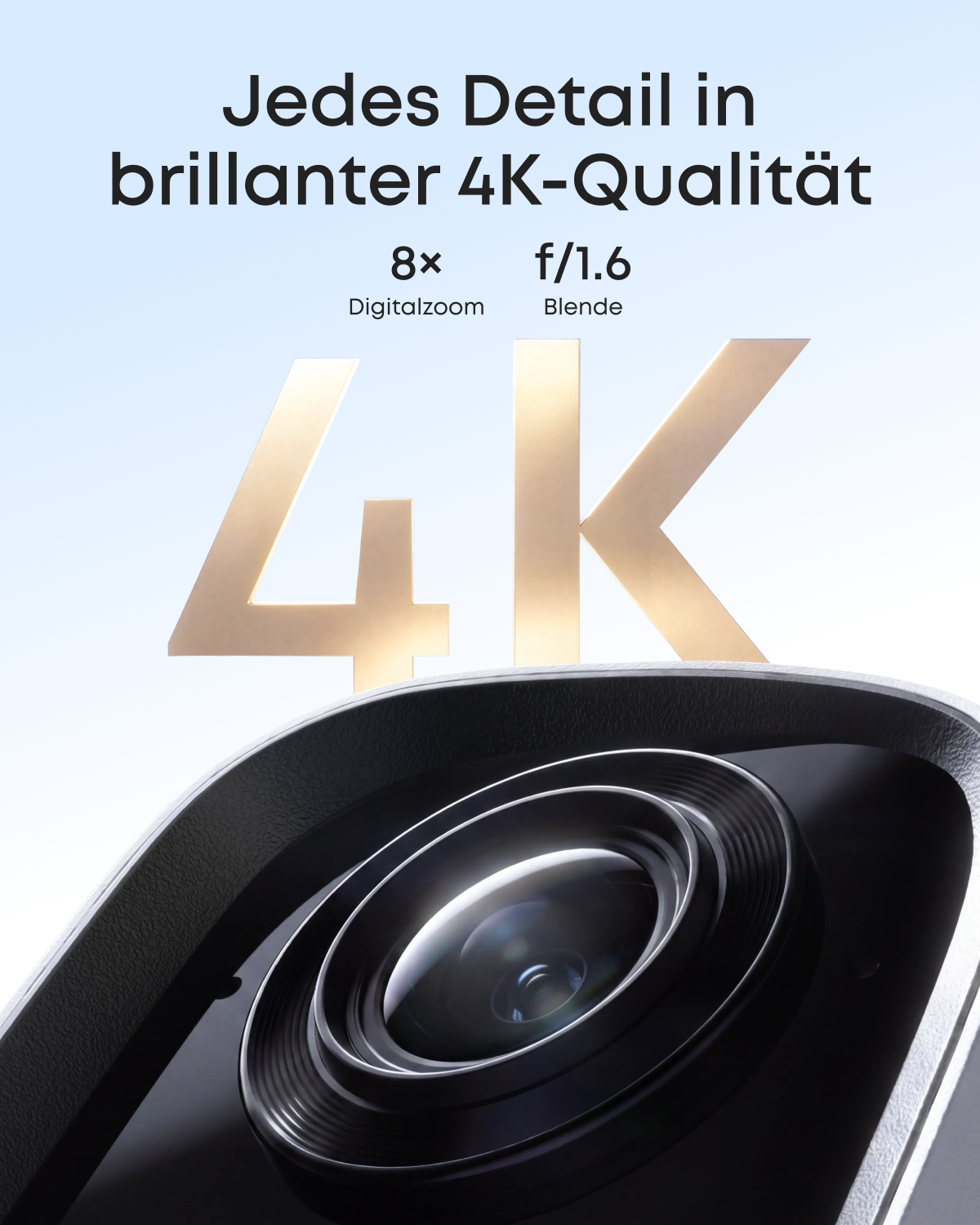 eufy Security eufyCam C37 4K Edition kabellose Solar-Outdoor-Kamera