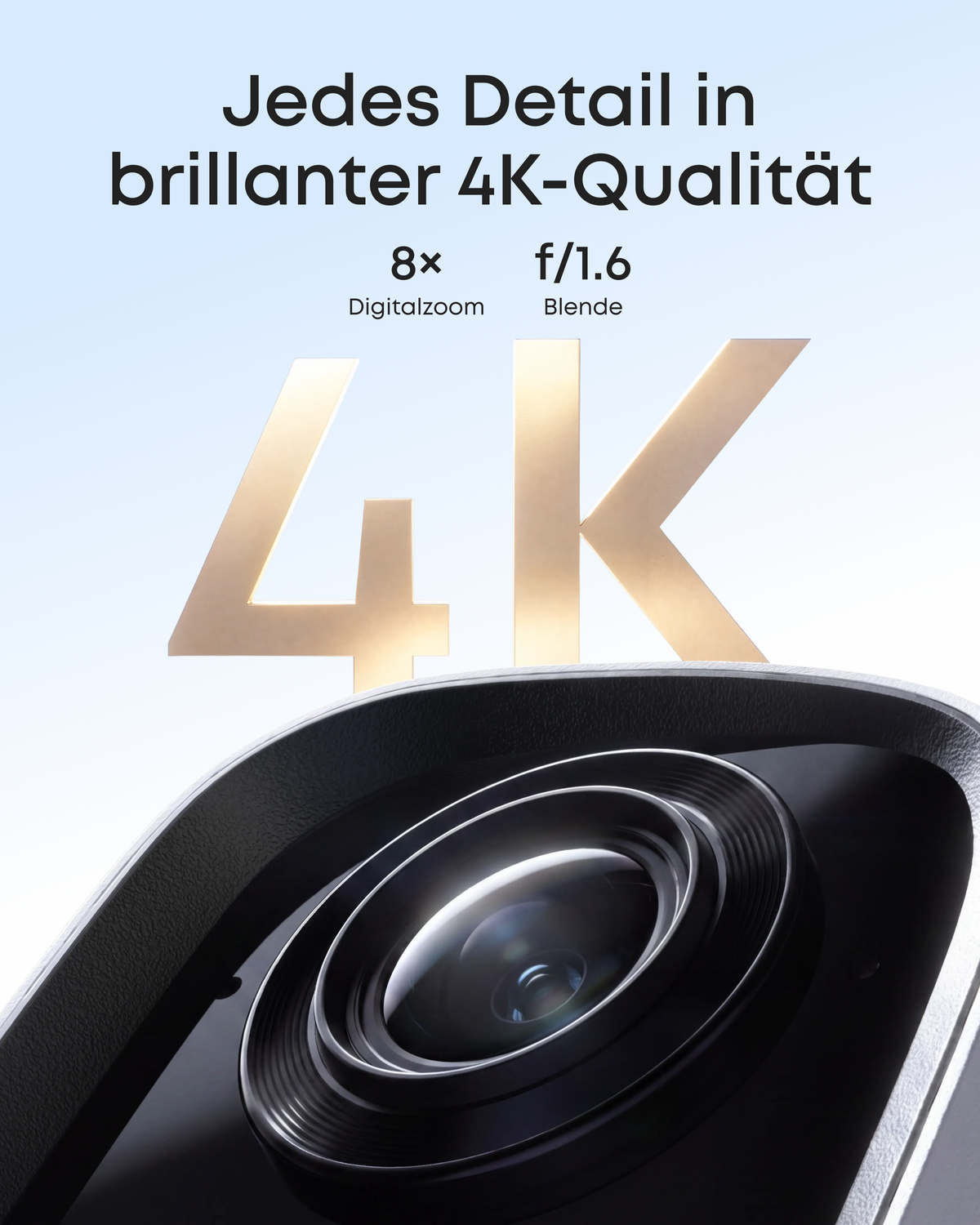 Anker eufyCam C37 4K Edition kabellose Solar-Outdoor-Kamera (4-Kamera-Set)