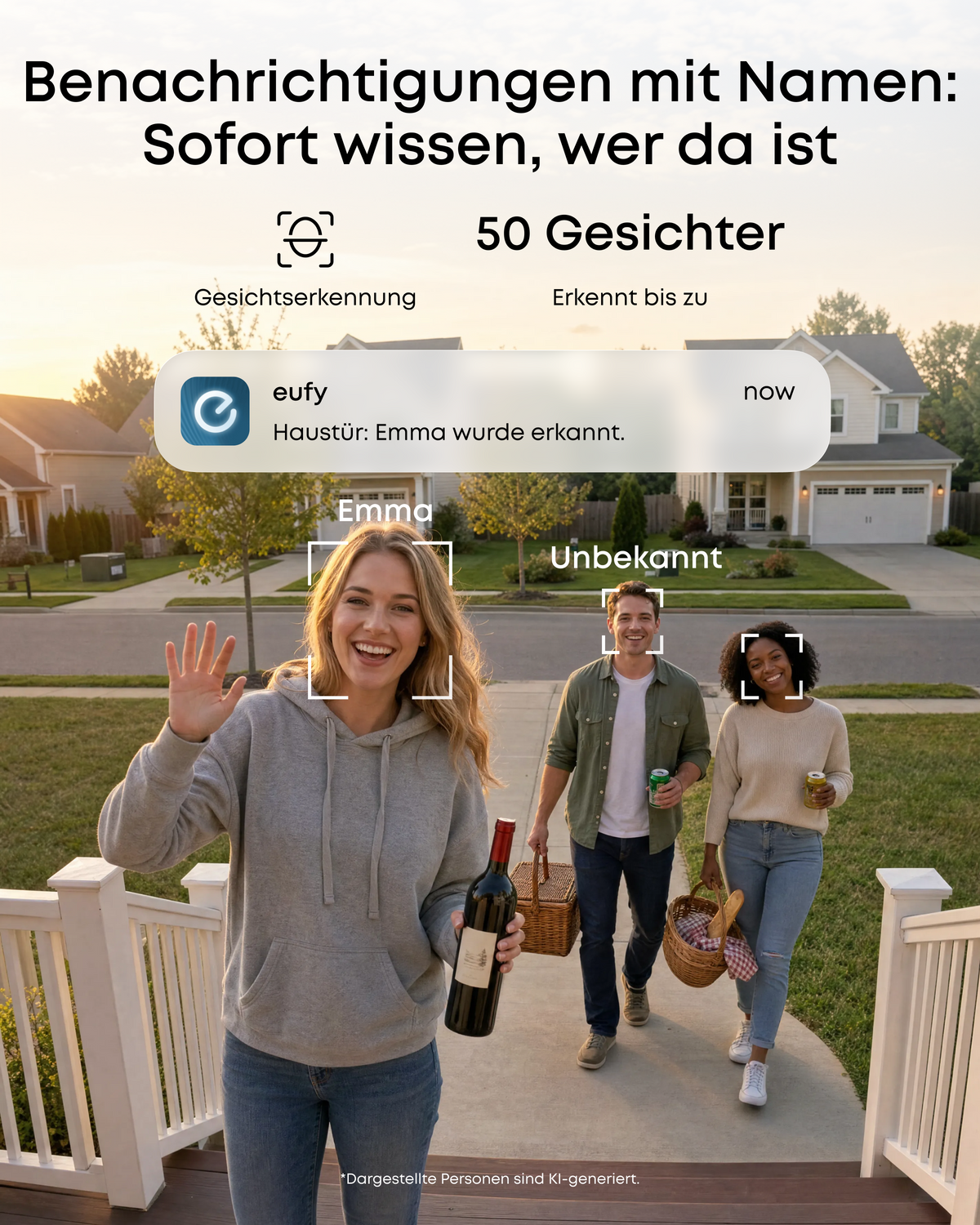 Anker eufyCam C37 4K Edition kabellose Solar-Outdoor-Kamera (4-Kamera-Set)