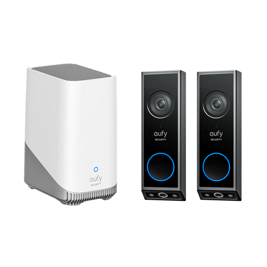 Anker eufy Türklingel mit Kamera E340 (2er‑Pack) und HomeBase™ S380