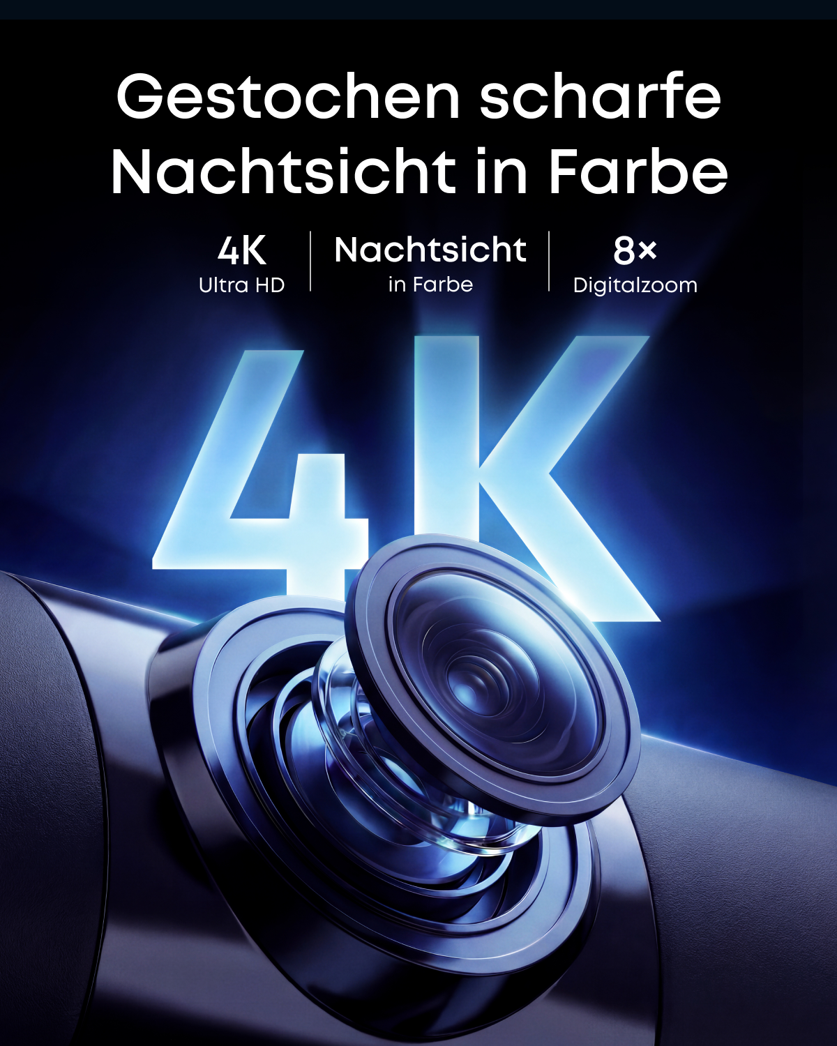 eufy Wandleuchte mit Kamera S4