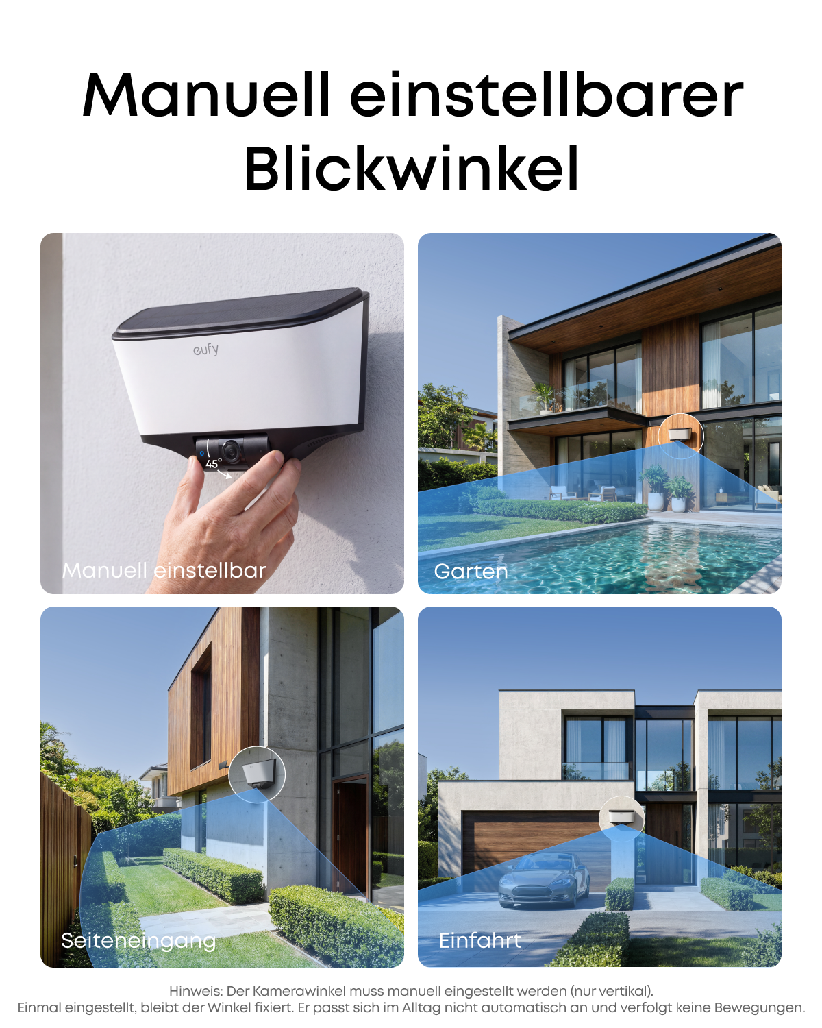 eufy Wandleuchte mit Kamera S4