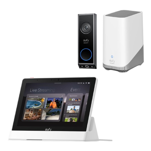eufy Smart Display + Video Doorbell E340 + HomeBase™ S380
