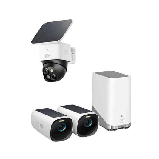 eufyCam S330 (eufyCam 3) und eufyCam Solo S340 kabellose Überwachungskamera