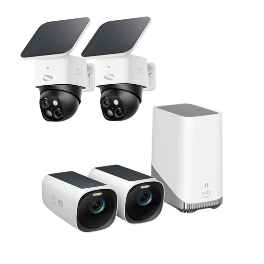 eufyCam S330 (eufyCam 3) + SoloCam S340(Doppelpack)