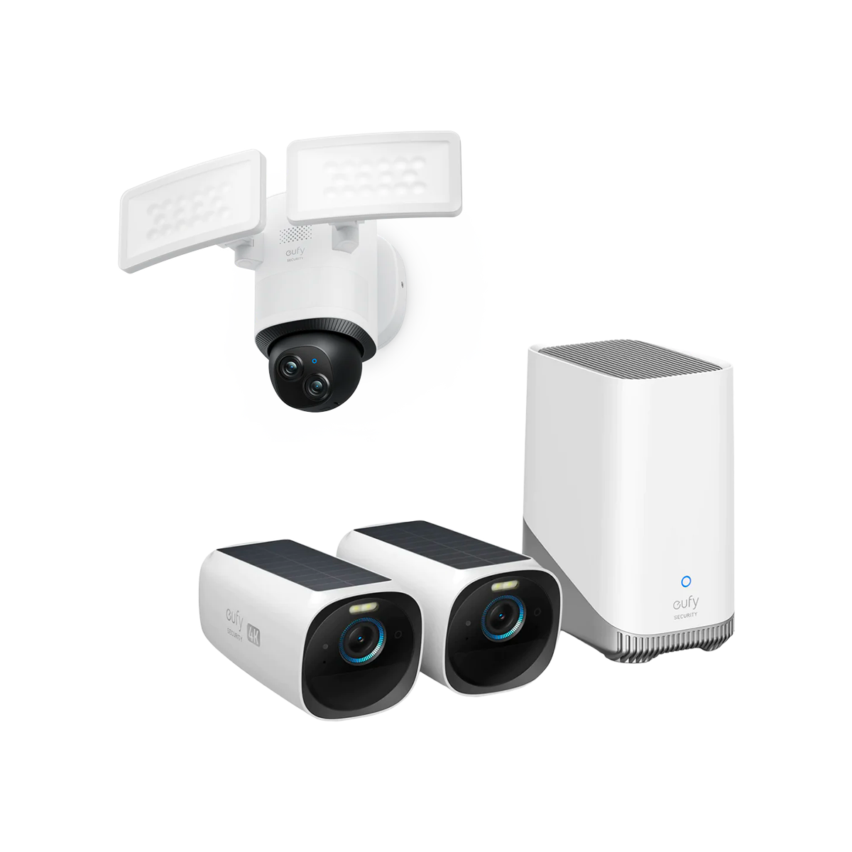 eufyCam S330 (eufyCam 3) und Flutlichtkamera E340