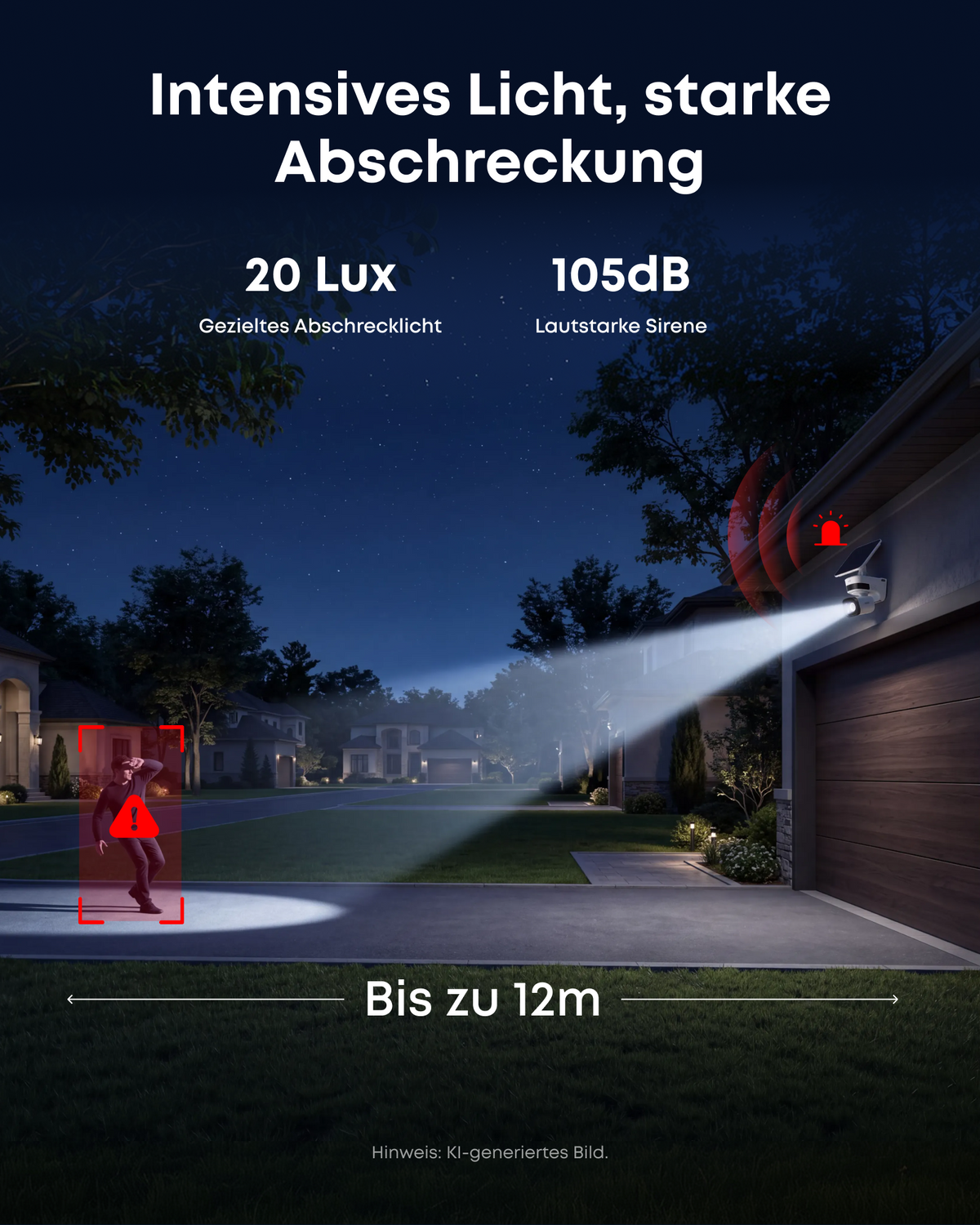 Anker eufy TrackLight Kamera S1 – Weiß