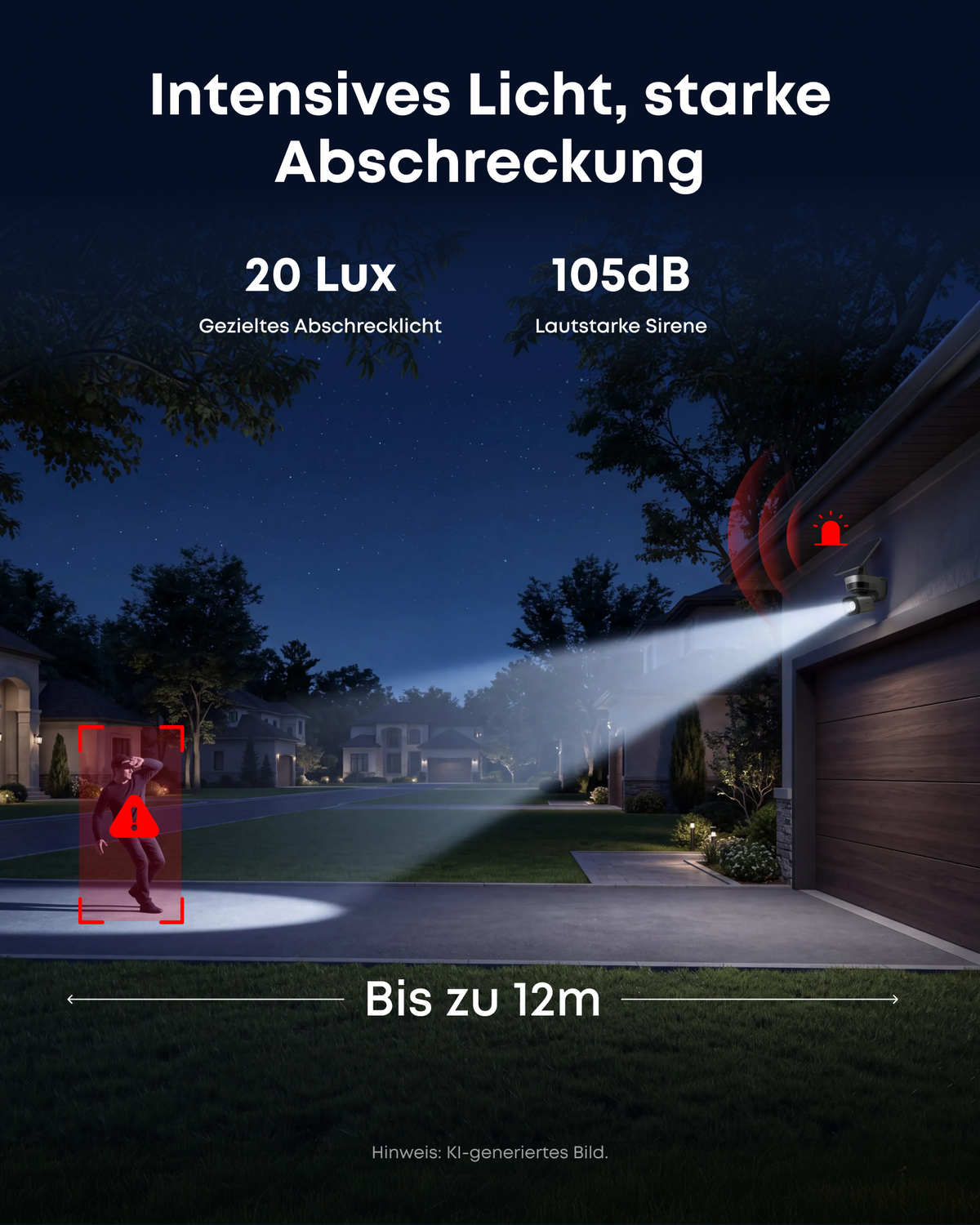 Anker eufy TrackLight Kamera S1 – Schwarz
