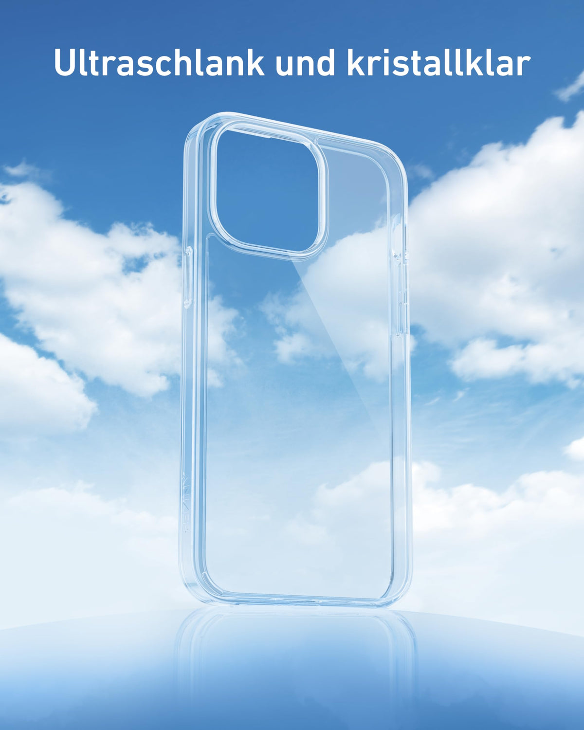 Anker iPhone 16 Hülle, Stoßfest nach Militärstandard, Transparent & Vergilbungsresistent