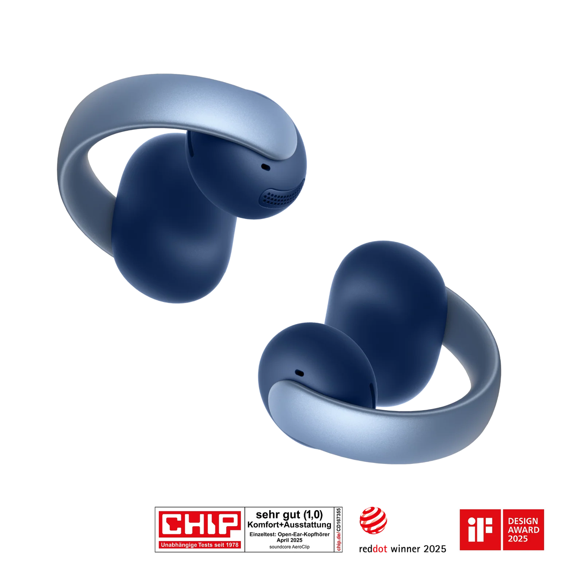 AeroClip | Open-Ear Clip-Earbuds mit adaptivem Komfort