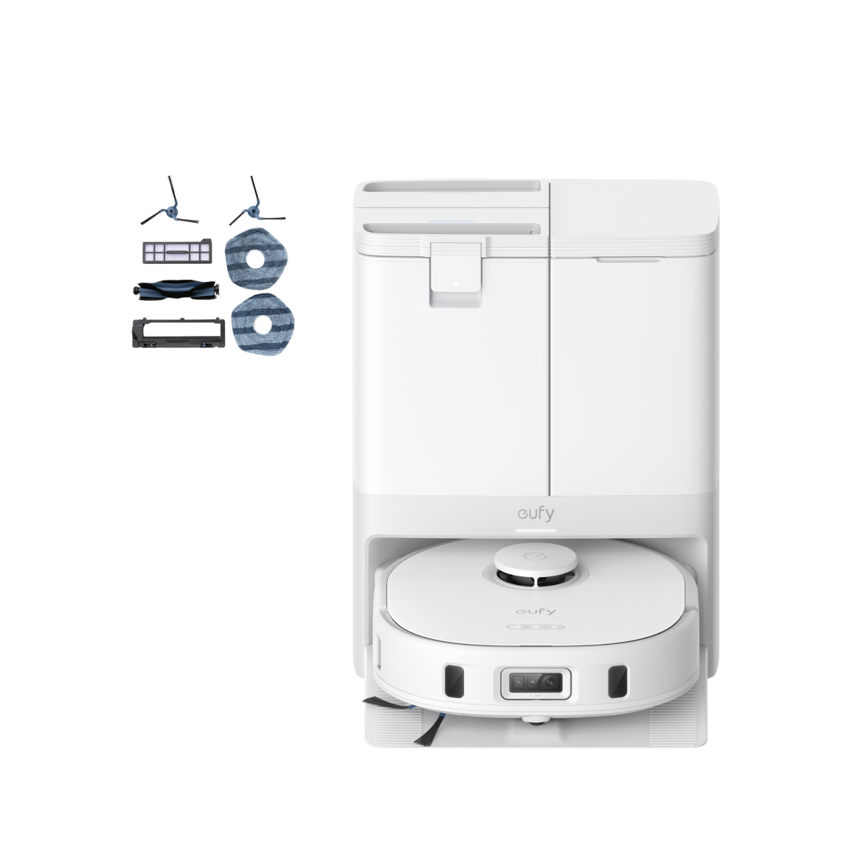 eufy X10 Pro Omni(weiß) + Zubehörsets