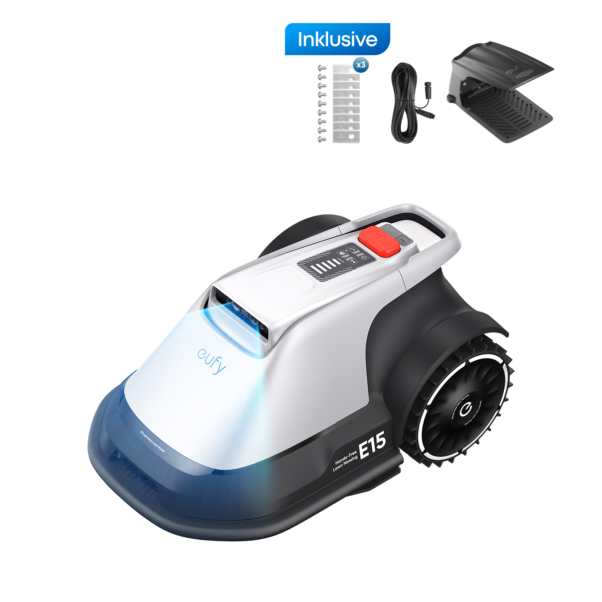 Anker eufy Mähroboter E15 Deluxe-Set