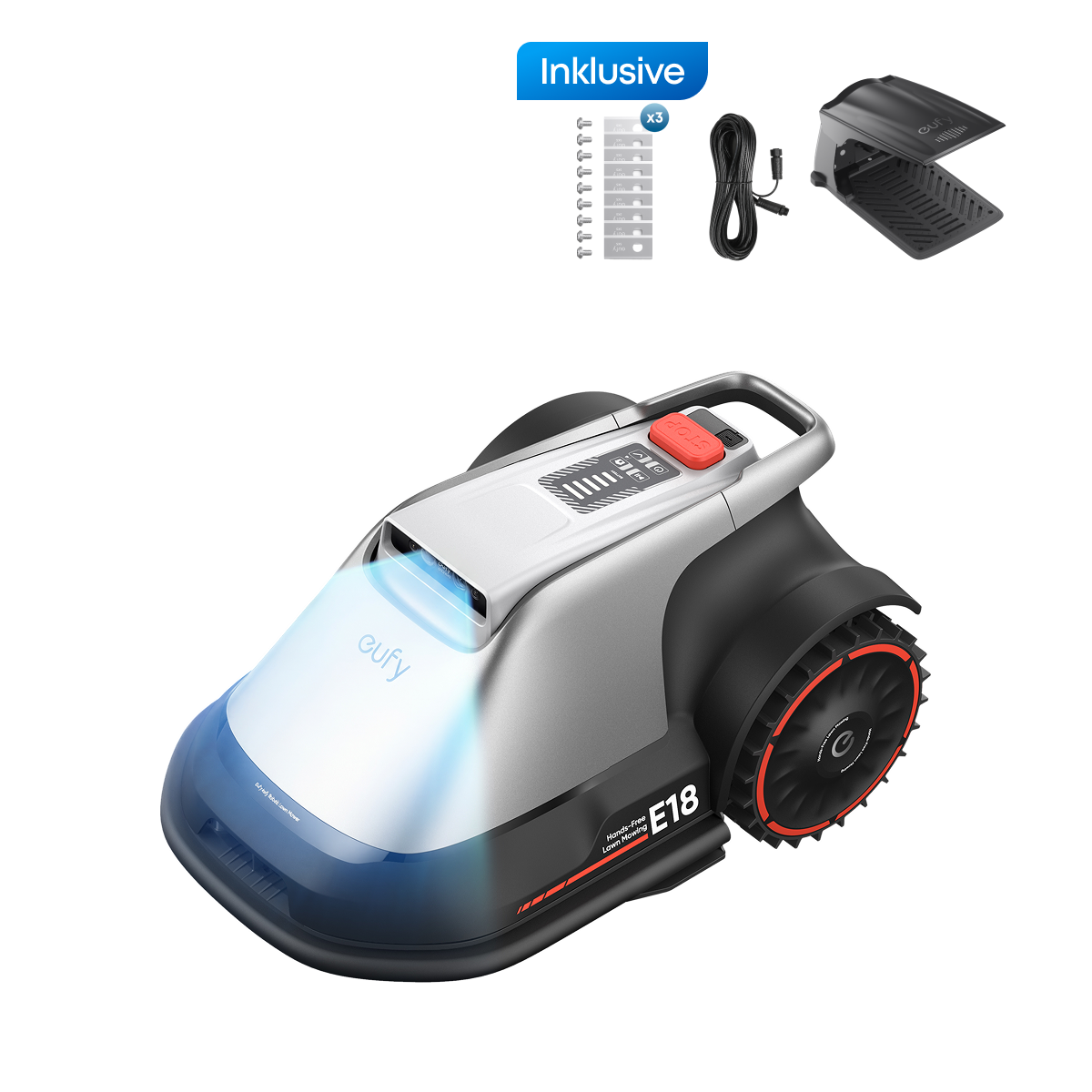 Anker eufy Mähroboter E18 Deluxe-Set