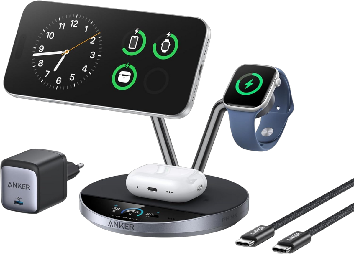 Anker Prime Kabellose Ladestation (3-in-1 Ständer)-Point of Sale