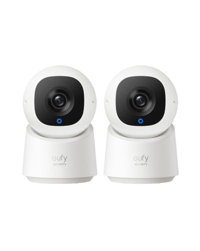 Anker eufy Innenkamera C220 （2er-Pack） – 2K und 360° KI‑Verfolgung