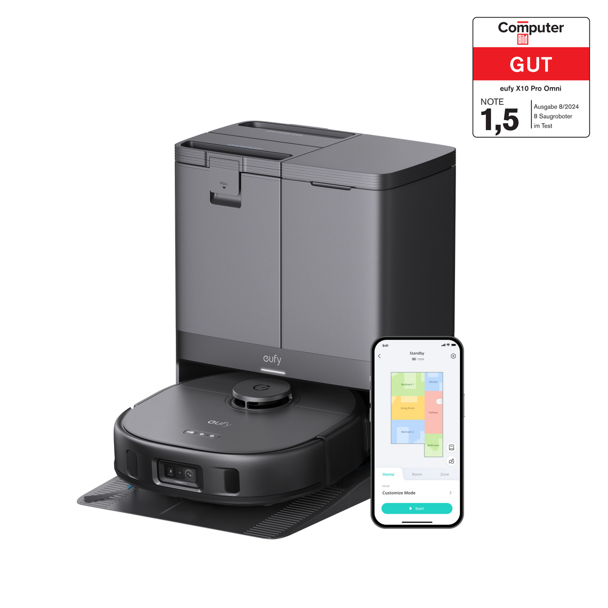 Anker eufy Saugroboter X10 Pro Omni