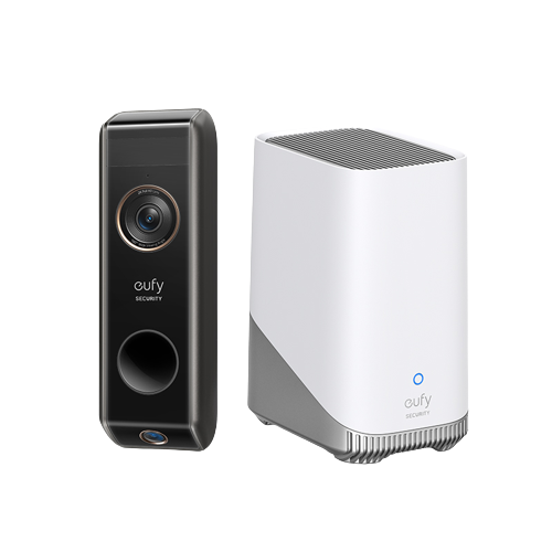 eufy Türklingel mit Kamera S330 Zusatzklingel (Add‑on Chime) und HomeBase™ S380 (HomeBase™ 3)