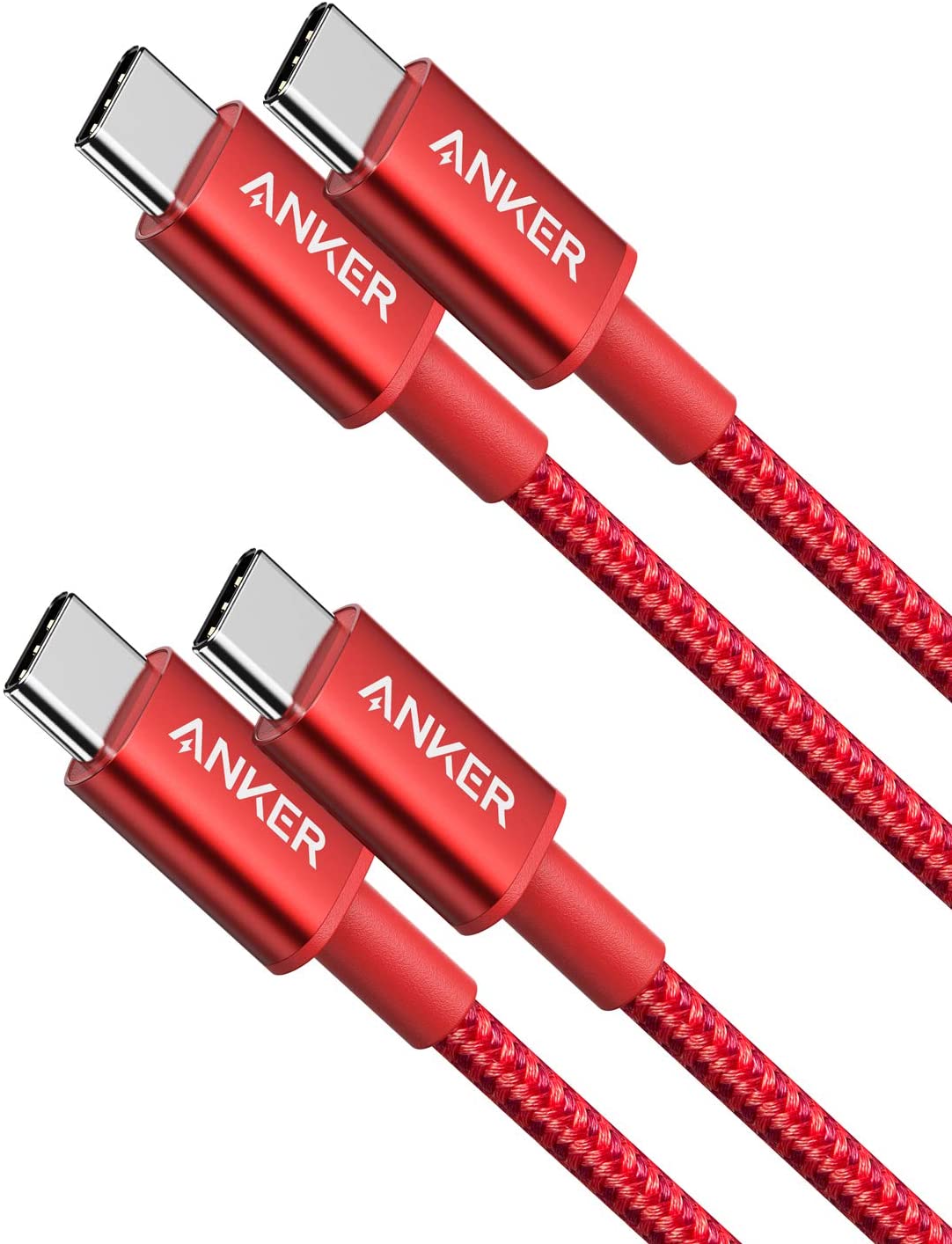 2 Pack New Nylon USB C to USB C Cable (3.3ft 60W)