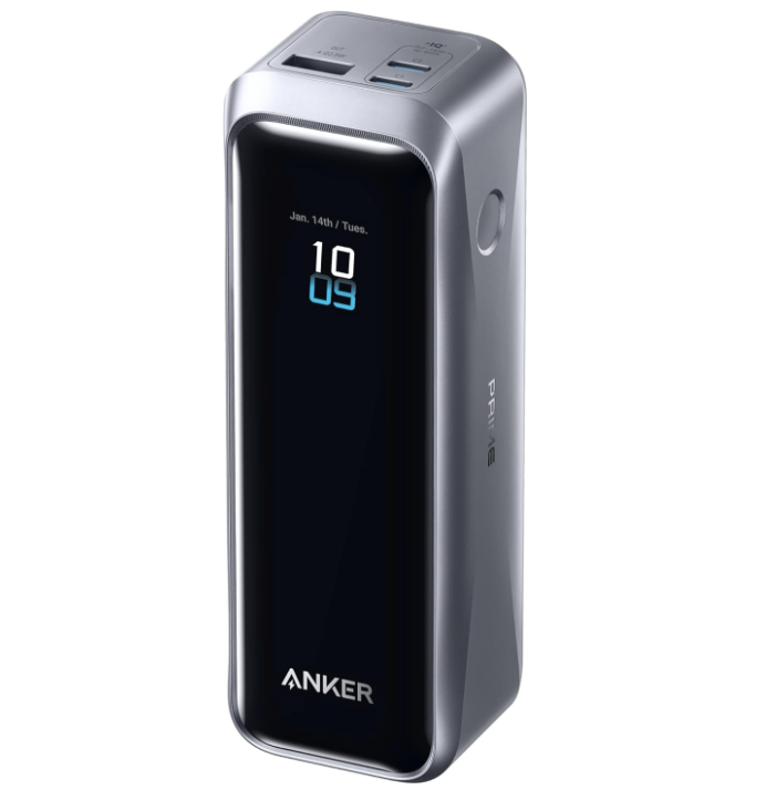 Anker Prime Powerbank (20K, 220W) + Anker 100W Ladestation für Anker Prime Powerbank